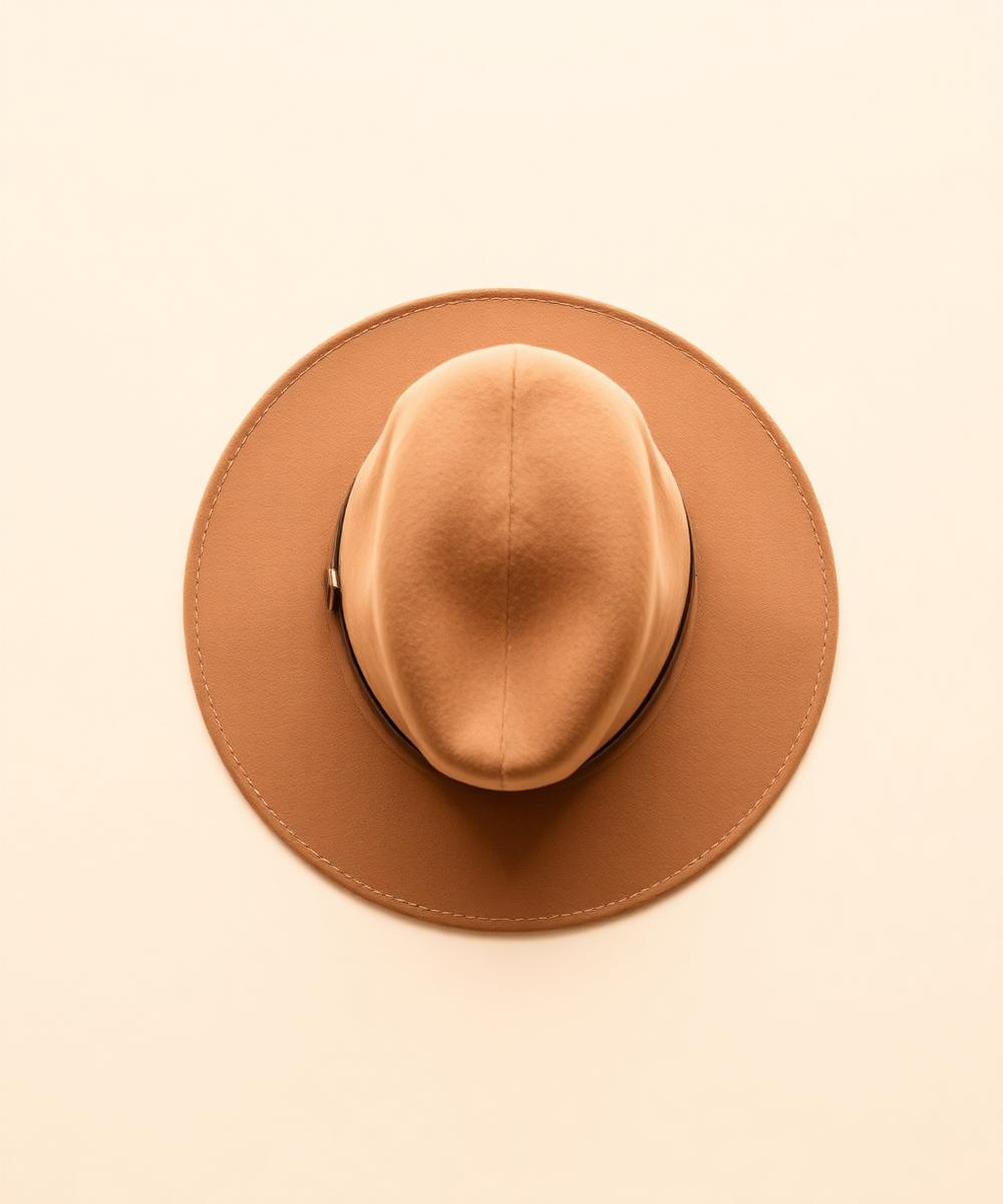 Wide-Brim Felt Hat